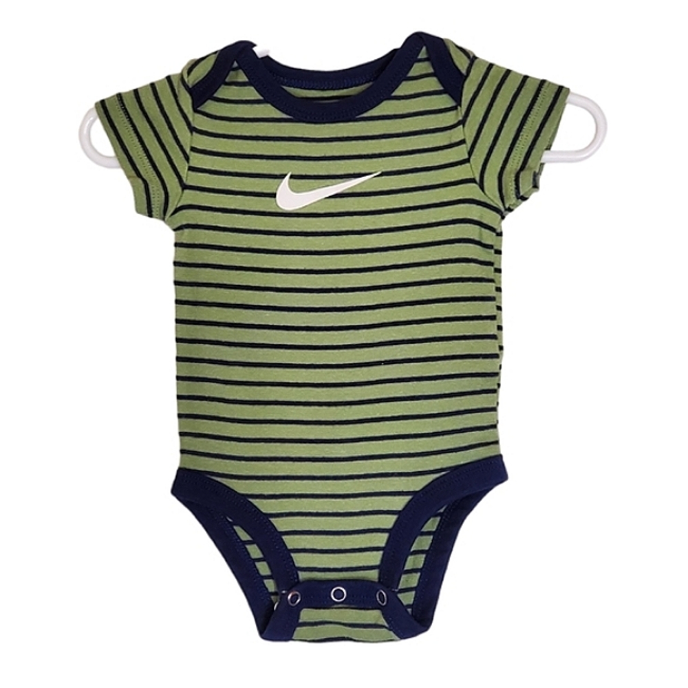 🎉Nike Boys Striped Onesie Size 6M * F0945